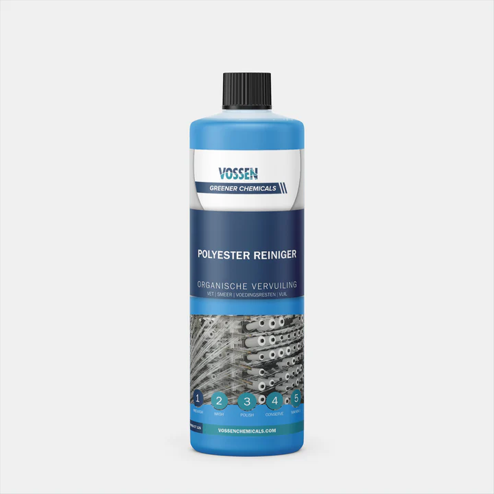 Vossen – Polyester Reiniger – Organische Vervuiling – 1 Liter