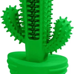 Tandenborstel Hond Melk Geur Smaak en Piep Honden Speelgoed Dog Toy - Cactus Kauwbotten Tandverzorging Hondenspeelgoed Hondenbot Kauwstaaf Tanden Puppy Hondenspeeltje Sterk Kauwspeelgoed - Dutchwide