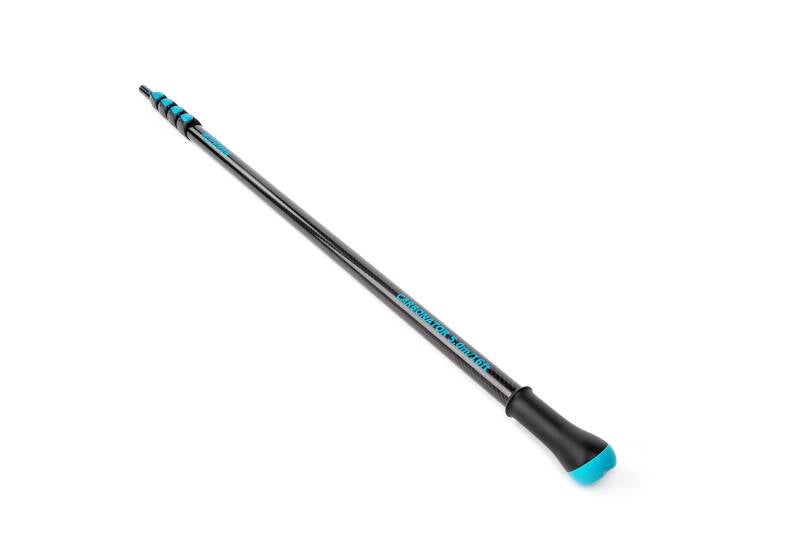 Moerman Carbonator Telescoopsteel 5 m – werkhoogte tot ca. 6.5 m + Gratis Dr. Angle mini Hoek Adapter
